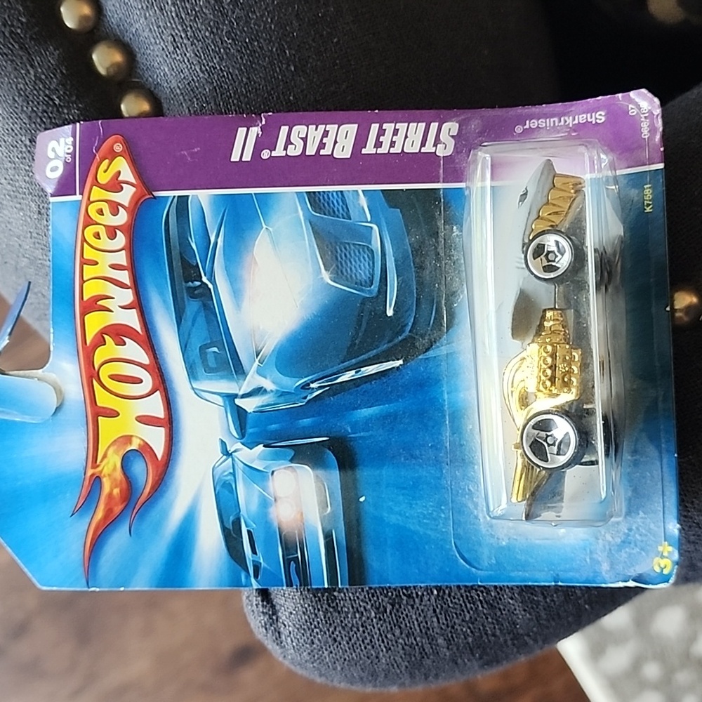 Hot Wheels Street Beast II Gold Toy Car